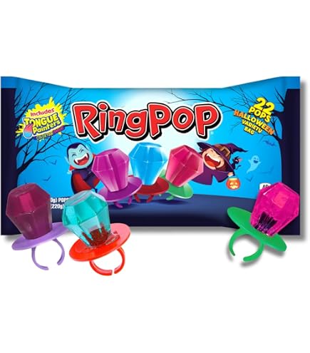 Ring Pop Lollipops and Hard Candy Party Pack - 10oz/20ct