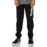Boys' Hurley One and Only Logo Fleece Joggers BLACK / L