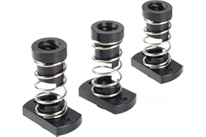 FYSETC 3pcs Tr8x8 POM Black Anti Backlash Nuts for Lead 8mm Acme Threaded Rod Eliminate The Gap Spring Compatible with Ender-3/ Pro/ V2 Ender 5/pro/Plus CR10 CR-10S CR10 V2