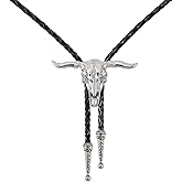 SANSTHS Bolo Tie for Men Cowboy Tie Native American Retro Western Necklace Cowboy Cowgirl Accessories for Men Women