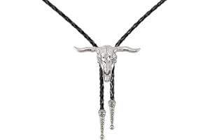 SANSTHS Bolo Tie for Men Cowboy Tie Native American Retro Western Necklace Cowboy Cowgirl Accessories for Men Women