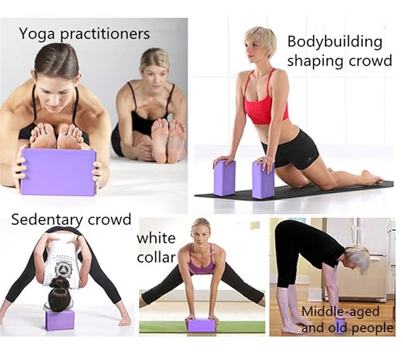 Amazon.com: Juego de bloques de yoga y correa de yoga ...