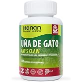 Hanan U&ntilde;a de Gato Cat's Claw | 100 Capsules | Naturally Aids in Supporting Healthy Immune System