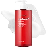 medicube Red Body Wash 3.0 - Clarifying Gel for Stressed Skin, 13.52 fl.oz | Gentle Shower Gel for Back &amp; Chest with Niacinamide, AHA BHA PHA - Low pH Care &amp; Cozy Musk Scent, Korean Body Care