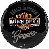 Nostalgic-Art 51082 Harley-Davidson - Genuine, Wall Clock 31cm