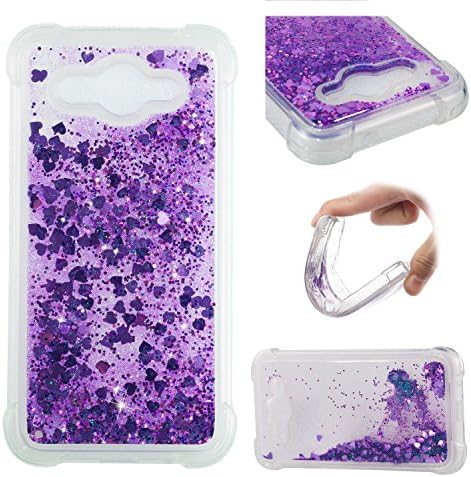 HuaWei Y5 2017 Luxury Quicksand Case Y5 II 2017 Flowing Liquid Glitter Beads Sparkle Cases Y6 2017 Soft Bumper Anti-scratch Bling Cover Fashion Phone Skin for HuaWei Y5 2017/Y5 II 2017/Y6 2017