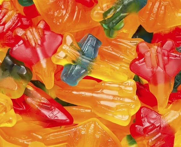 FRUIDLES USA PATRIOTIC GUMMY FIGHTER JETS CANDY HOLIDAY TREATS, 4TH OF JULY, FUN AND FESTIVE SNACKING, PARTY FLAVOR (1 POUND)