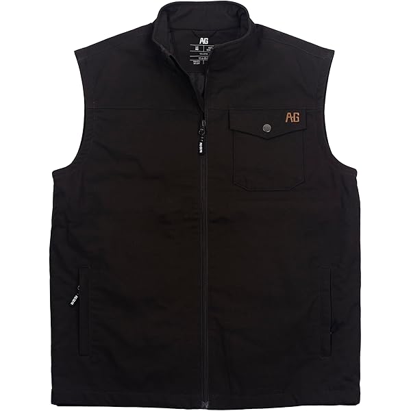 リベレイダース　WORK QUILTED VEST ZENTHACE Insulated Quilted Winter Vest for Men Zip Up