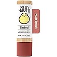 Sun Bum SPF 15 Tinted Lip Balm Nude Beach - Hawaii Act 104 Compliant (Octinoxate & Oxybenzone) - Made Without Parabens - Broad Spectrum UVA/UVB Lip Protection - 0.15 oz Stick