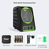 Huepar BOX-1G Green Laser Level with Pulse Mode 150° Vertical Beam 130° view 9