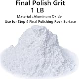 HSHTTKL 1 Pound 1200 Grit Aluminium Oxide Fine Rock Tumbler Polishing Grit view 2
