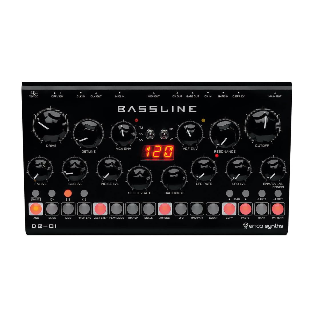 Erica Synths Bassline DB-01 Desktop Bassline