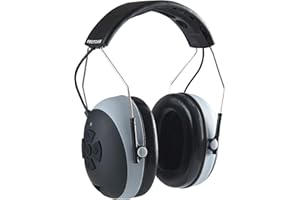 Hearing Protection with Bluetooth,Wireless Noise Canceling Headphone 25dB NRR,NO Radio Function,Rechargeable Battery Earmuffs