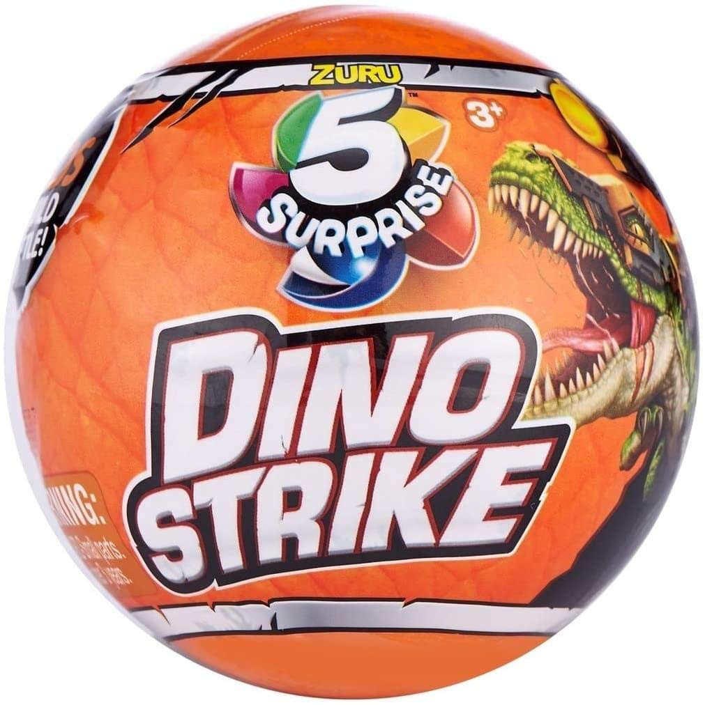 ZURU Dino Strike 5 Surprise - Surprise Mystery Battling Collectible Dinos - 1 Supplied