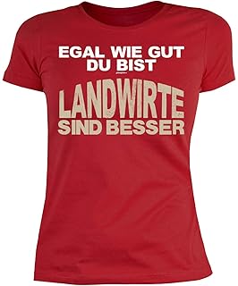 Bauernspaß Top Träger Shirt Damen Thema Berufe Lustige