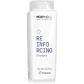 FRAMESI Morphosis Reinforcing Shampoo, Growth &amp; Thickening, 8.4 Fl Oz | Tri-C-Peptides &amp; Apple Stem Cells, For Thinning Hair &amp; Oily Scalps, Removes Sebum &amp; DHT, Vegan, Color-Safe, Sulfate-Free
