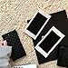 Grid leather Cases for iphone 7plus Diamond lattice back Cover for iphone 8Plus Rhombic sheepskin Capa Fundas for iPhone 7 Plus/8 Plus (iPhone 7 Plus/8 Plus 5.5'', Black)
