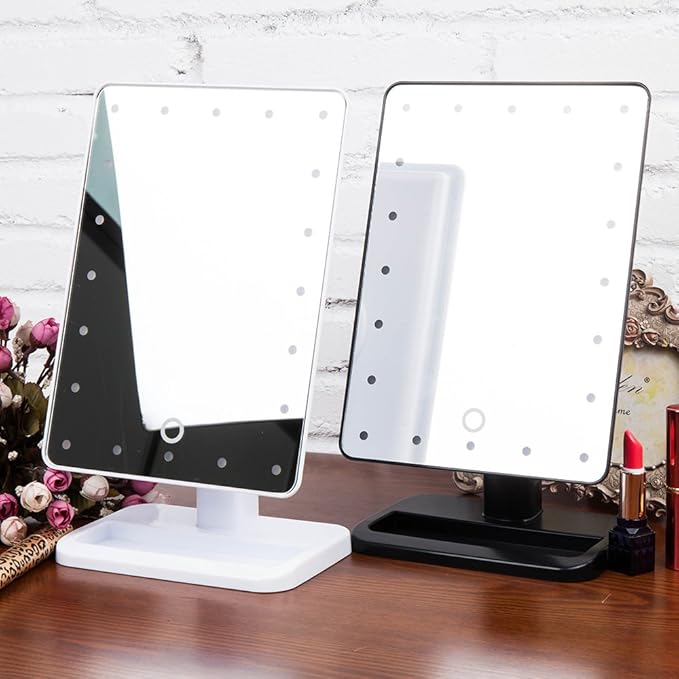 Adjustable 20 LED Light Makeup Mirror Cosmetic Mirror