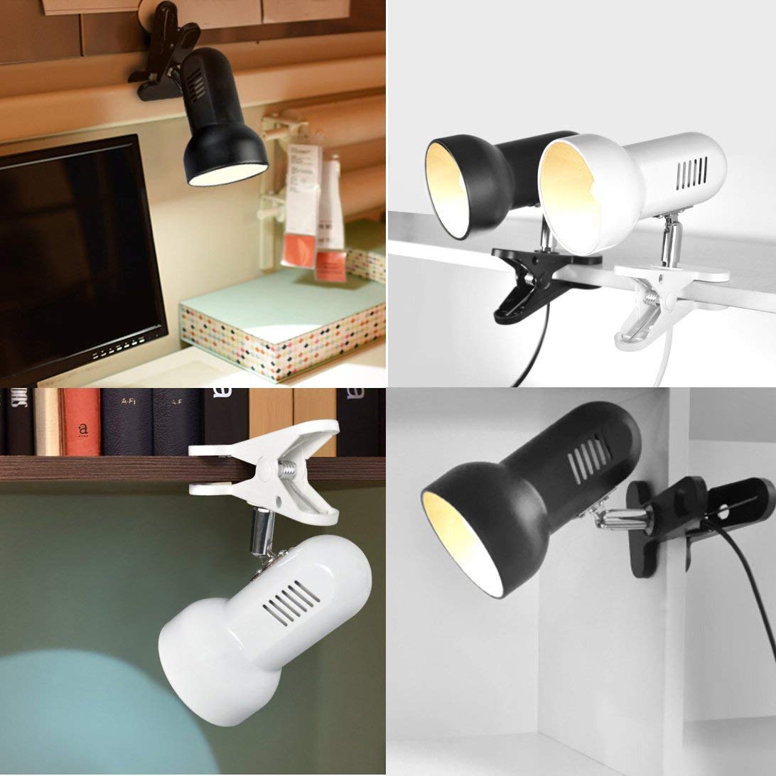 LED Clamp Work Lamp 7W 360 Rotatable Head Ultra Bright Work Bench Light