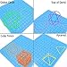3D Printing Pen Mat, Splaks 2 Pack Silicone Design Mat with Basic Template, Best Heat Resistant 3D Pen Drawing Tools with 2 Silicone Finger Caps