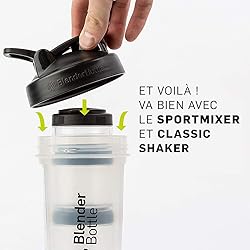 BlenderBottle GoStak Food Storage Containers for