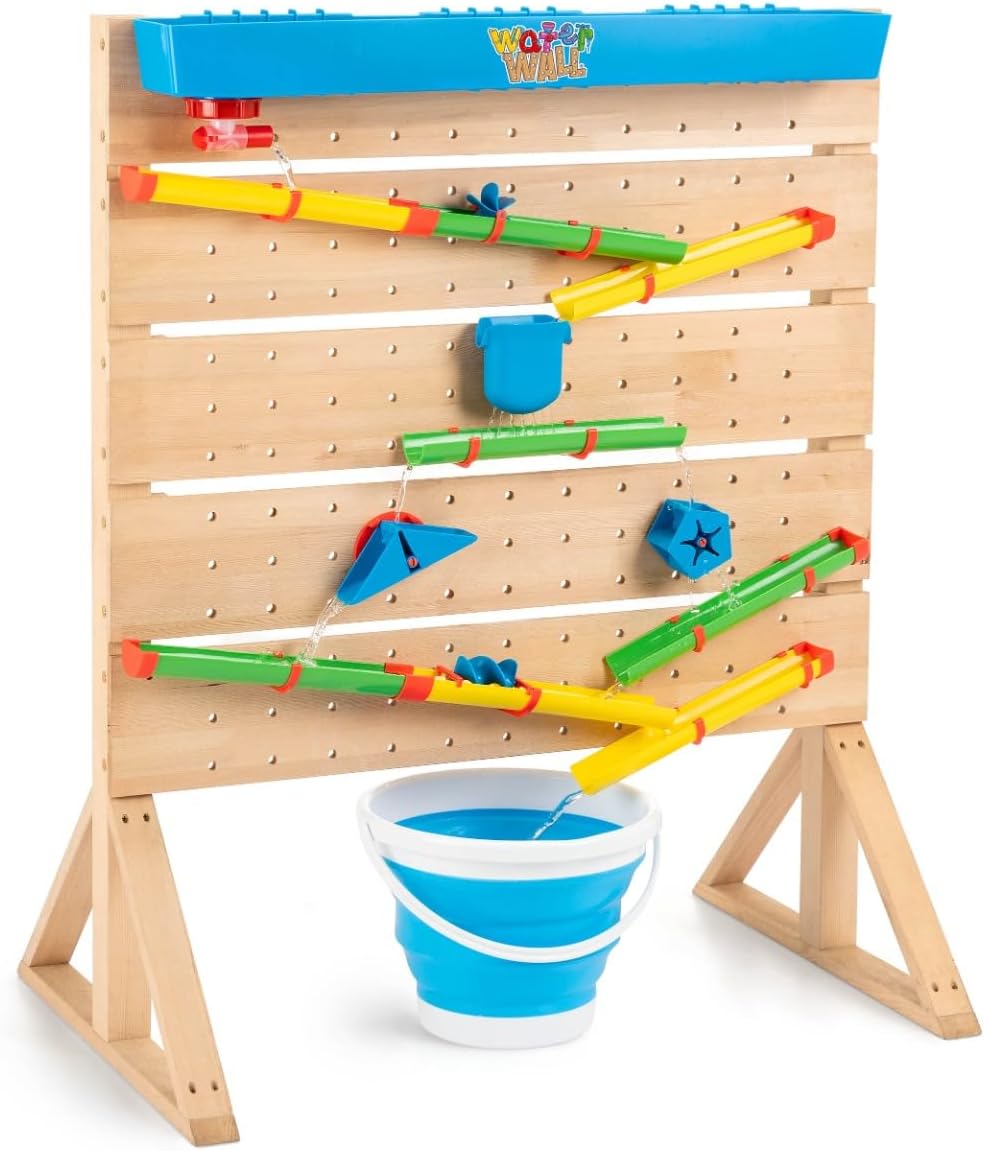 Toyrific Waterwall Playset Educational Toy for Kids 3+ FSC Wood