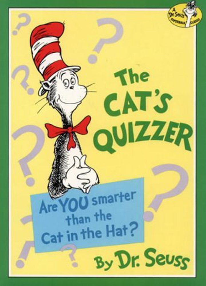 The cat's quizzer hardcover Clearance