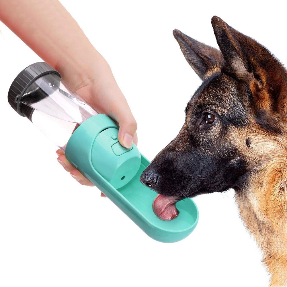 Portable Dog Water Bottle 300ml Pet Water Dispenser Leak Proof Dog Cat Travel Drink Bottle Bowl Pet Outdoor Drinking Cup