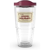 Tervis Harry Potter Hogwarts Express Ticket Made in USA Double Walled Insulated Tumbler Travel Cup Keeps Drinks Cold & Hot, 24oz, Classic