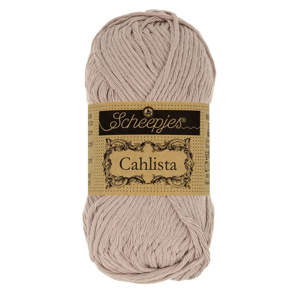 Scheepjes - Scheepjes Cahlista 406 Soft Beige Yarn - 1x50g — image 1