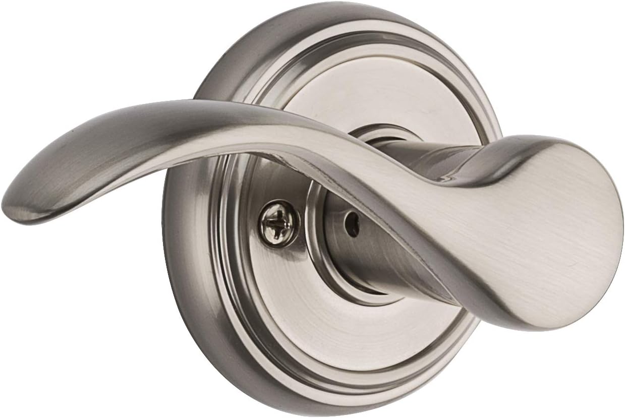 Door Hardware Baldwin Prestige Tobin LeftHanded HalfDummy Lever in