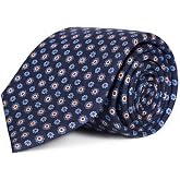 Oliver Wicks Italian Silk Ties for Men, Hand-Finished, Small Batch