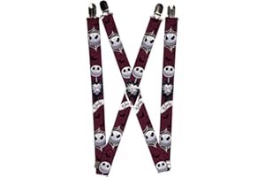 Buckle-Down Suspenders-Nightmare Before Christmas Jack Face/Corpse 2