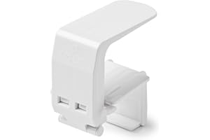 Mommy's Helper Lid-Lok Toilet Seat Safety Latch, White, 1-Pack
