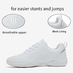 GlideMoves Cheer Shoes Girls Cheerleading Women