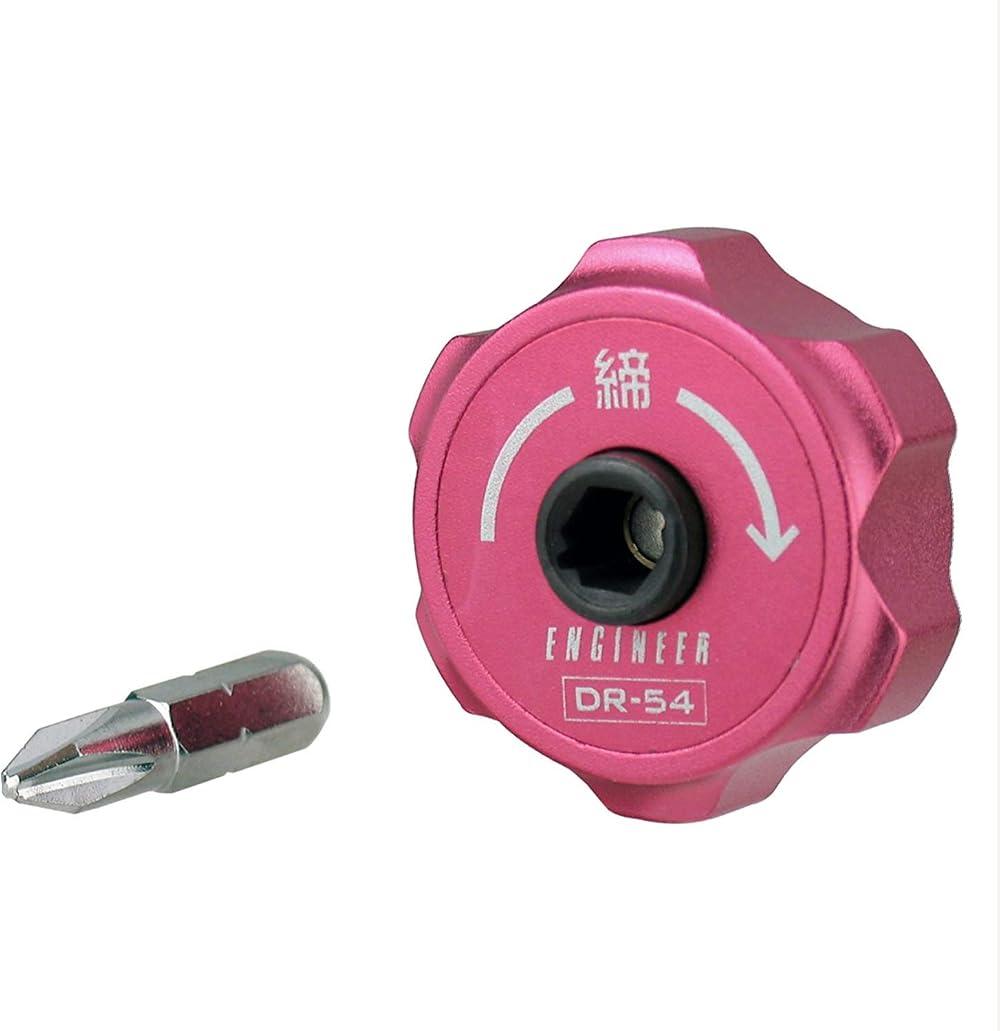 ENGINEER Low Profile Stubby Palm Ratcheting Screwdriver DR-54