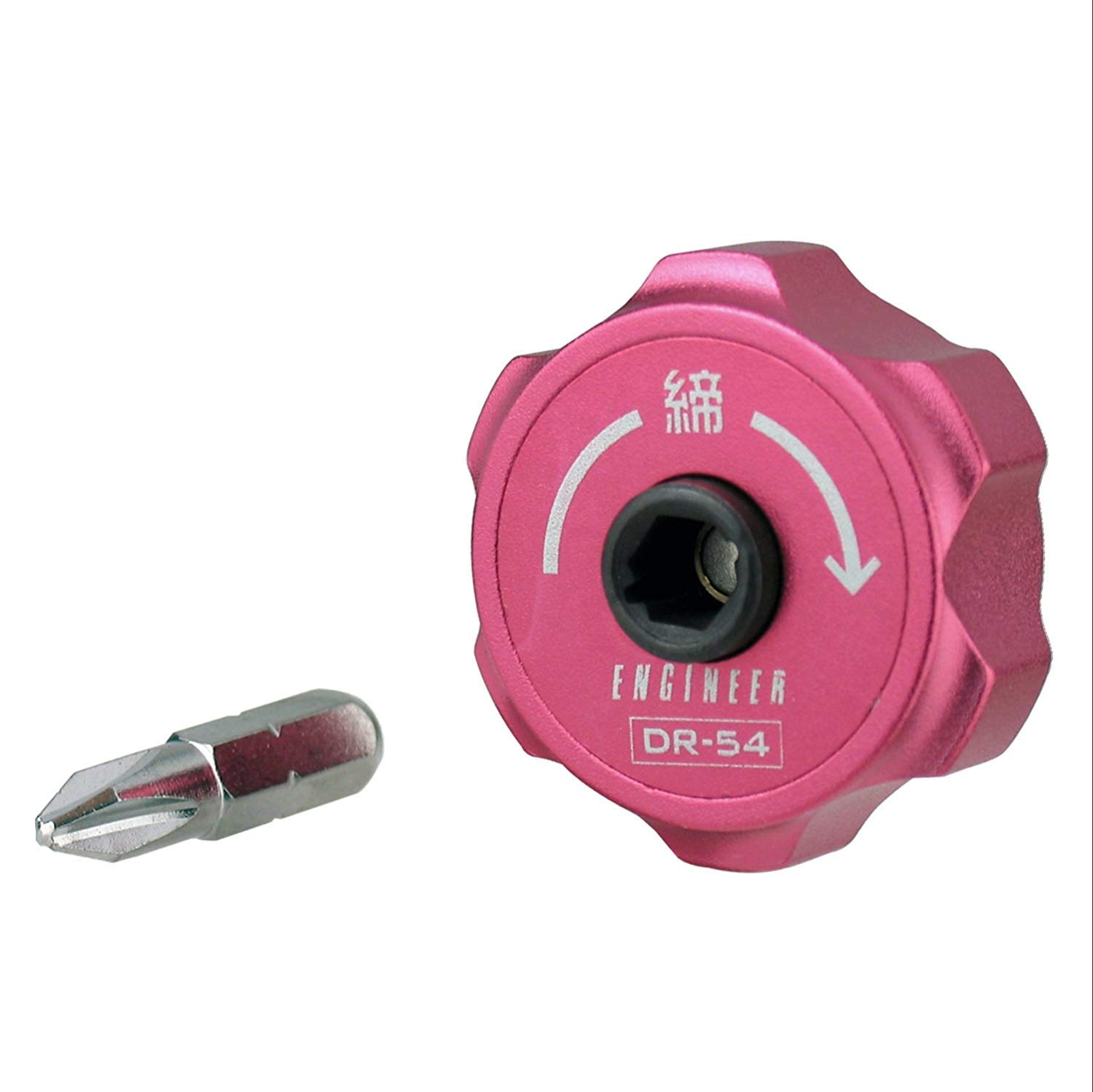 Low Profile Stubby ratcheting Palm Screwdriver. ENGINEER dr-54