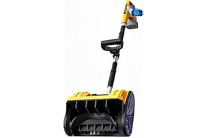 MekiPow Cordless Snow Shovel Compatible for DeWalt 20V Battery with Brushless Motor, 12'' Cordless Snow Blower, Electric Snow