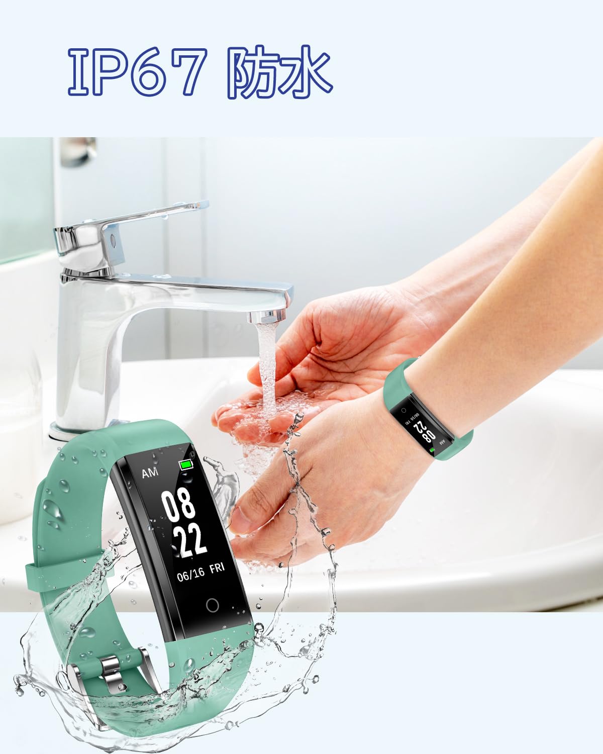 GRV Smart Watch, Smartphone Not Required, No Apps, Activity Meter, Bluetooth Free, Steps Recording, Distance Recording, Suitable for the Elderly, Easy Operation, Japanese Instruction Manual Included