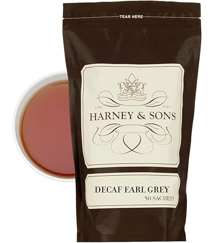 マークス&スペンサー Decaf Earl Grey 50個入り　5個セット Decaf Earl Grey - Box Of 50 Wrapped Teabags | Harney & Sons