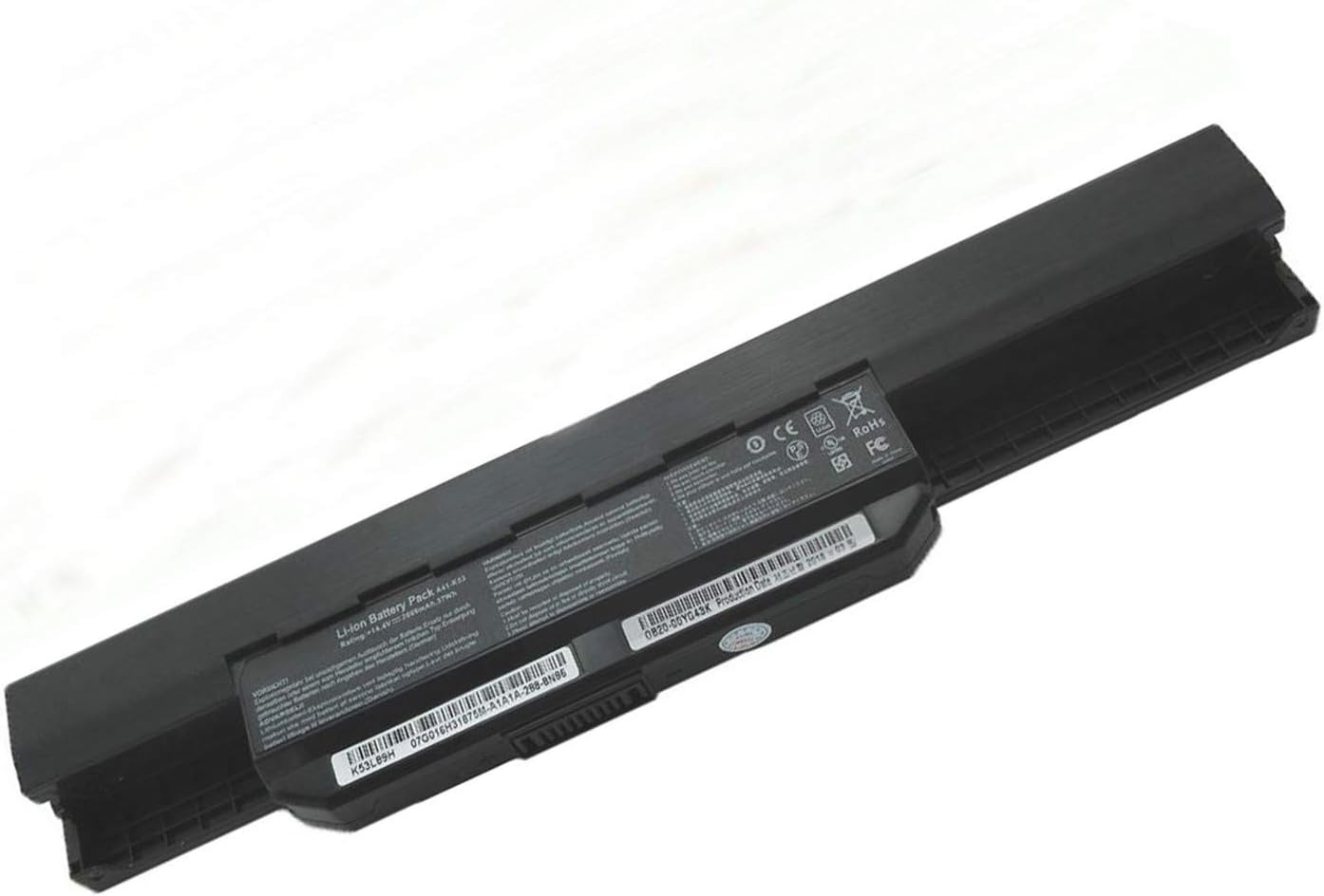 A32-K53 A41-K53 A42-K53 A31-K53 Laptop Battery for Asus Asus K53 K53E K53S K53SD K53SJ K53SV K53T K53U K53Z X53 X53E X53S X53SV X53U X54 X54C X54H X54L A53 A53E K53TA K53TK X53B X53SC(14.4V 2600mAh)