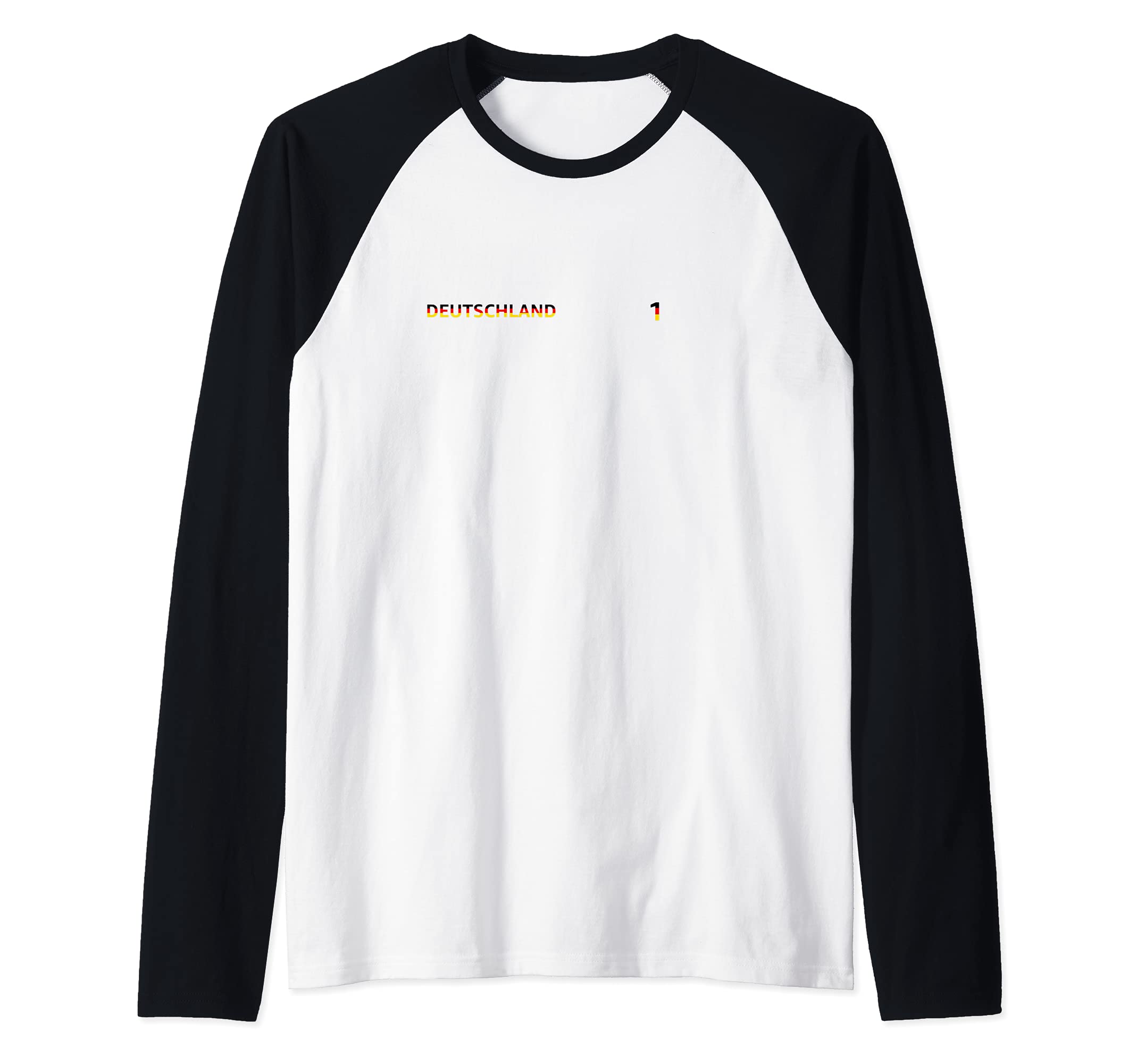 Flag Germany Raglan Baseball Tee
