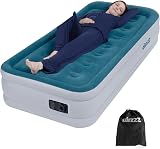 airzzZ Slumber Plus Air Bed Single High Raise Flocked Non Slip view 4