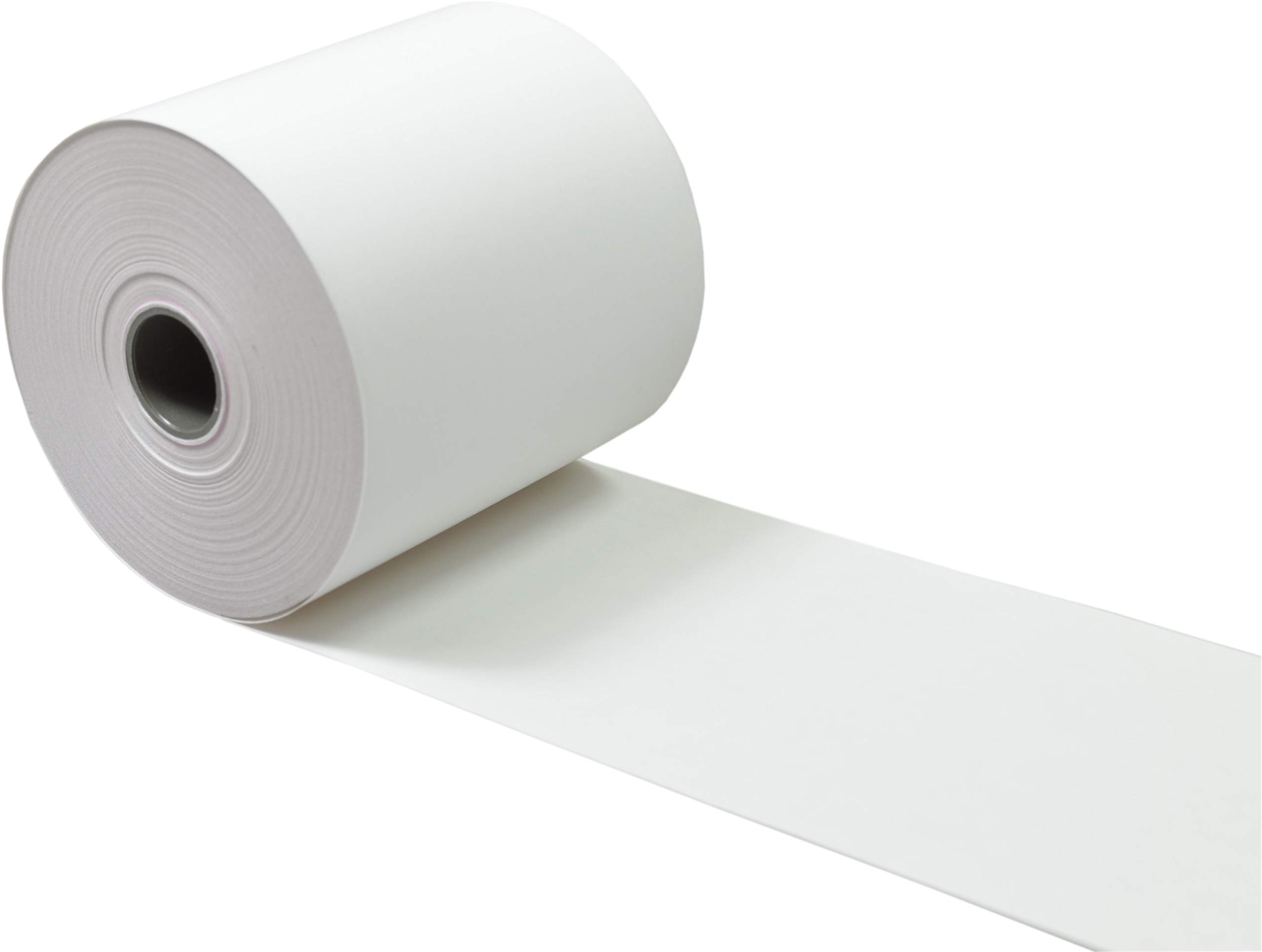 Veit 50x Thermal Rolls 57 mm x 18 m x 12 mm Diameter Roll 39 mm BPA 55 g/m² Unprinted, Suitable for Standard Printers, Till Rolls Made of Thermal Paper, Gentle on Printer Roll End Marking