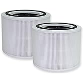 PUREBURG Replacement Filters Compatible with Himox HIMOX H10B Air Purifier, Pack of 2, H13 True HEPA Activated Carbon 2-in-1 4-Stage Filtration