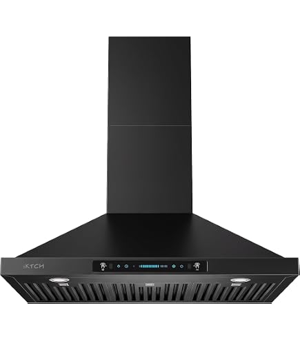 Amazon.com: ZLINE 36 in. Convertible Black Stainless Steel Wall