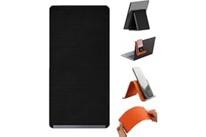 Portable Foldable Silicone Phone Holder, Flexible Bendable Stand, Multi Angle Adjustable Cell Phone Stand, Travel Desk Phone 