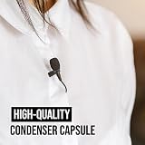 RØDE Lavalier GO Professional Lavalier Microphone Black 4.0mm 3.5mm TRS view 5