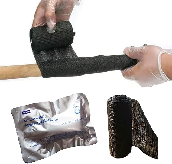 Fiberglass Repair Kit PVC Pipe Simple Tools Furniture Wooden Handle