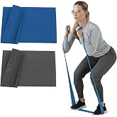THERABAND Resistance Bands Set, Elastic Bands for Exercise &amp; Physical Therapy, Strength Training for Upper &amp; Lower Body Fitness
